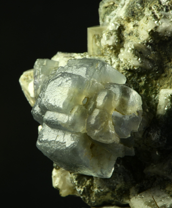 Fluorite, Ortoclase - Baveno, Verbano-Cusio-Ossola, Piemonte, Italia